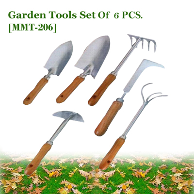 Garden Tools Set With Handle